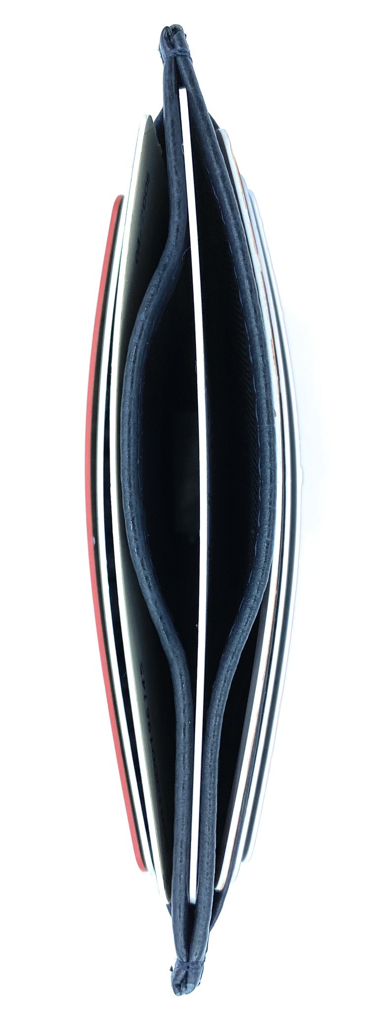 Istu leather card holder ~ Midnight blue