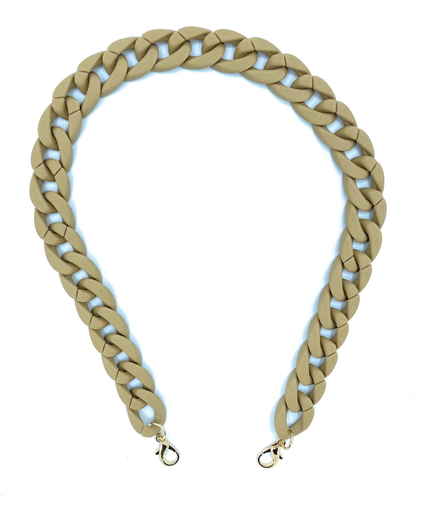 Bandoulière amovible en acrylique pour sac ~ Sable