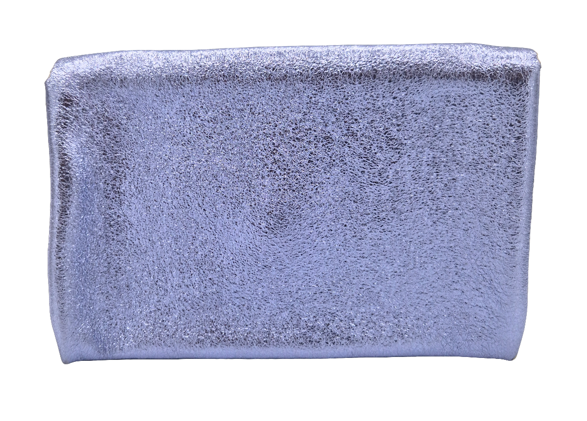 Aquene iridescent leather purse ~ Lavender