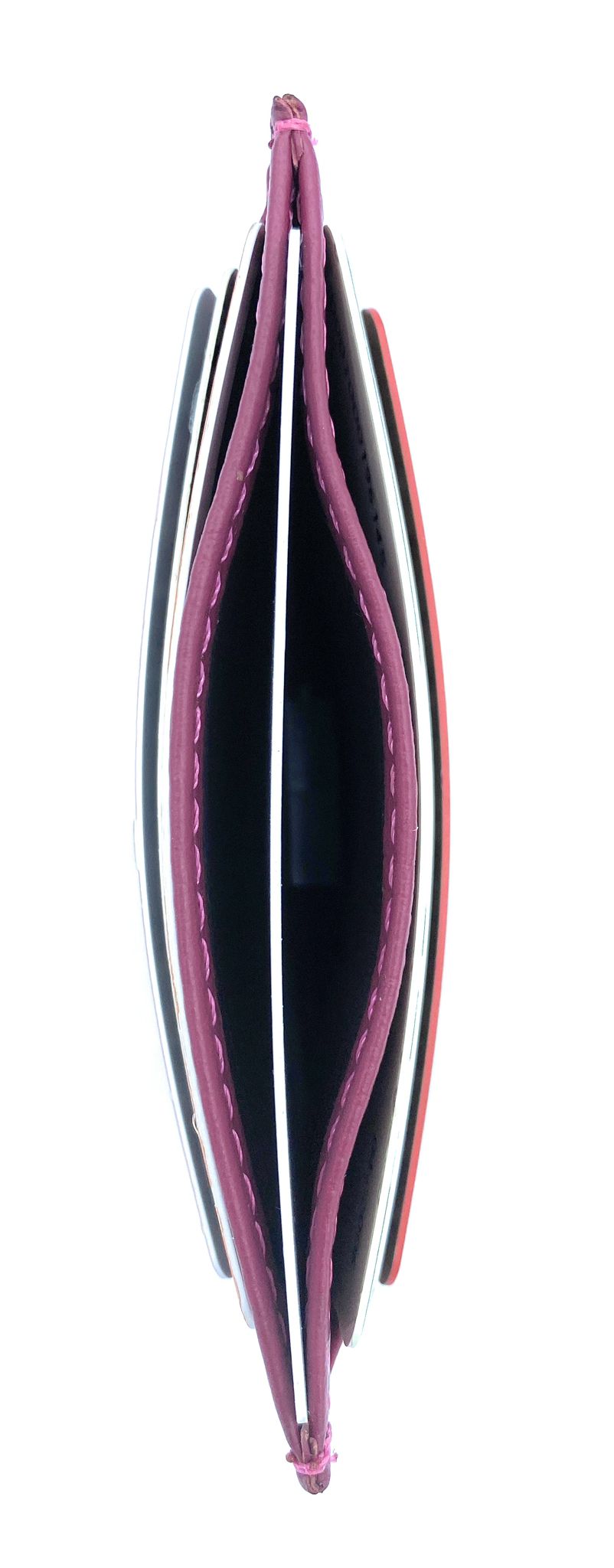 Istu leather card holder ~ Raspberry