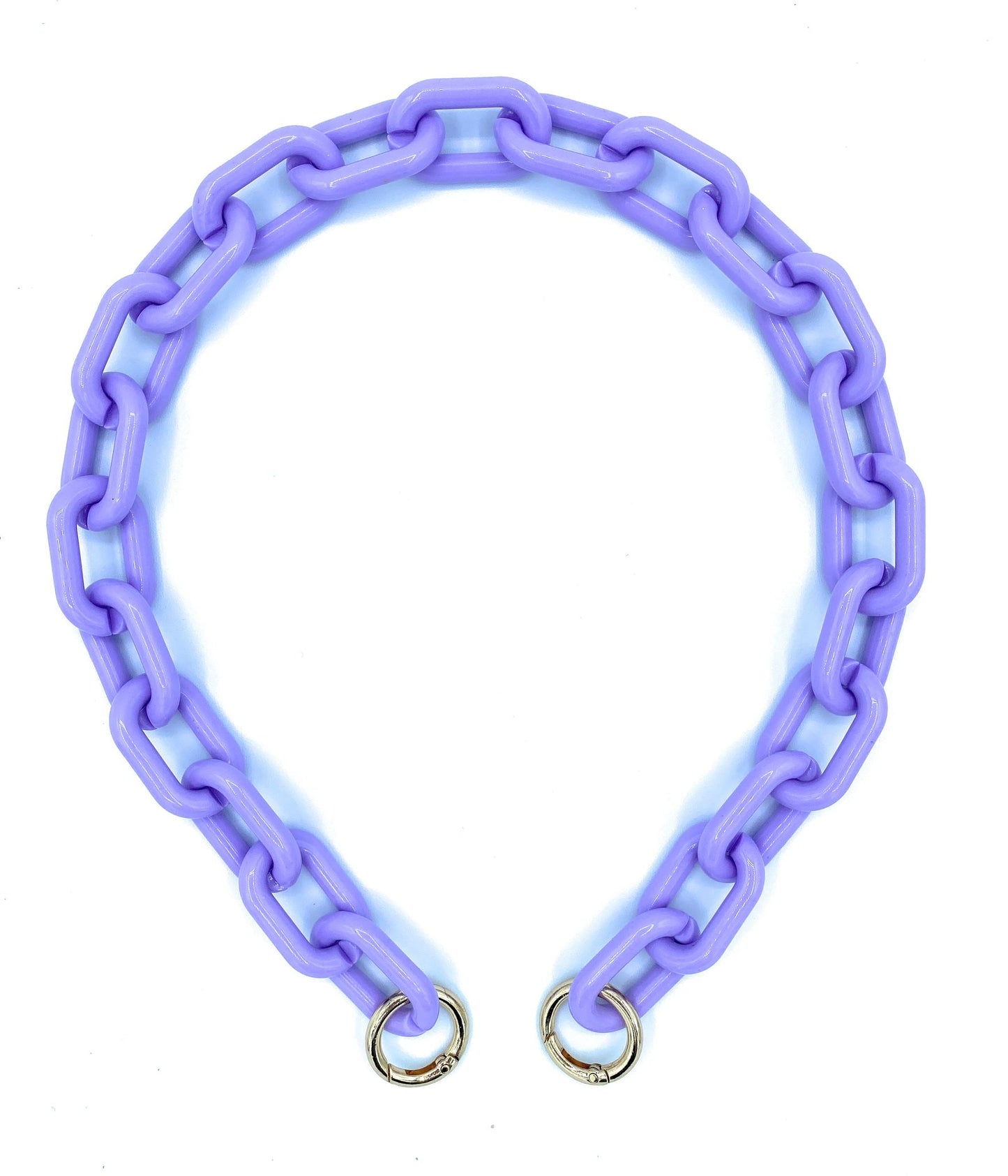 Bandoulière amovible en acrylique pour sac ~ Lavande