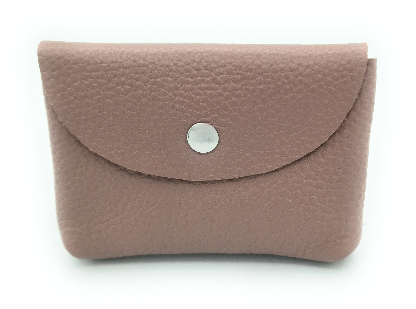Porte-cartes Kanda en cuir ~ Taupe