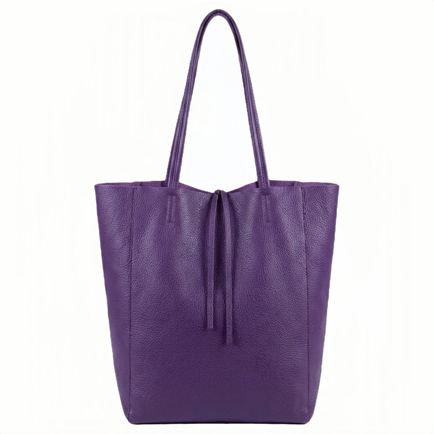 Taima sac shopper en cuir ~ Violet