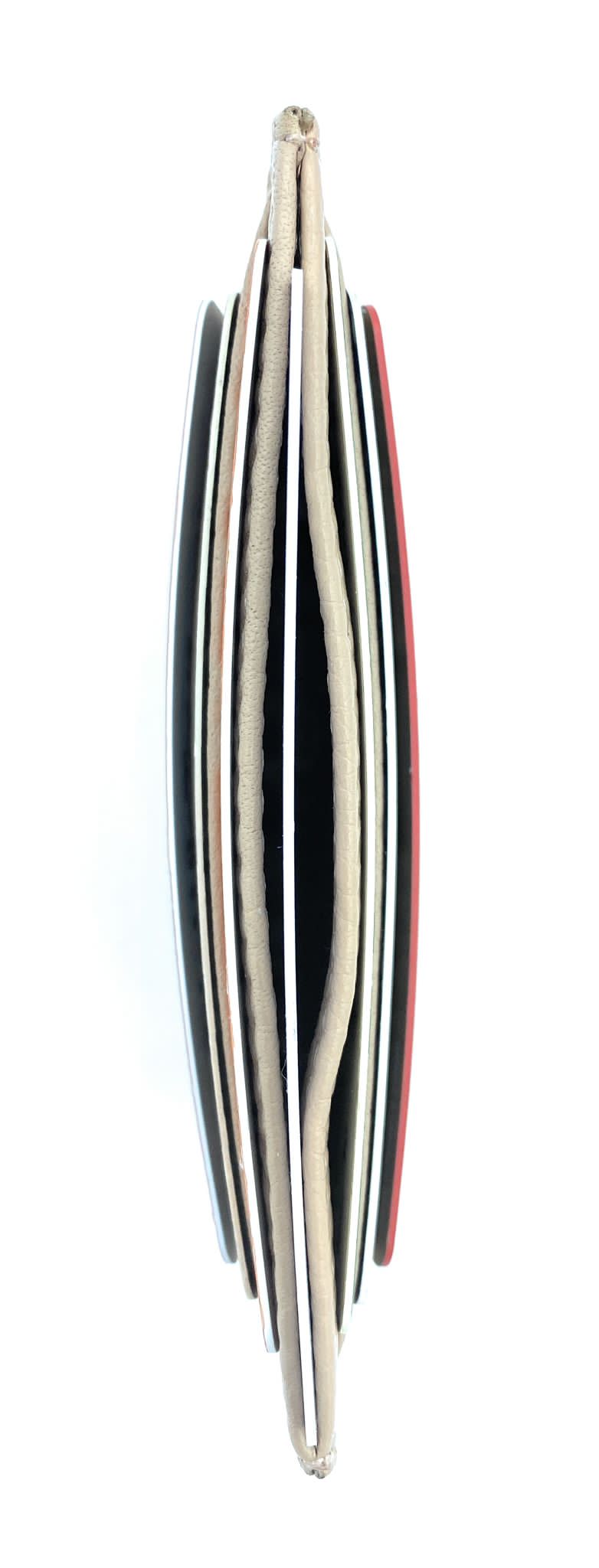 Istu leather card holder ~ Beige