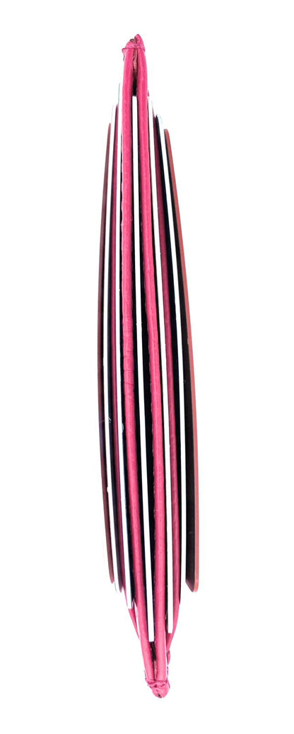 Istu Leather Card Holder ~ Plum Red