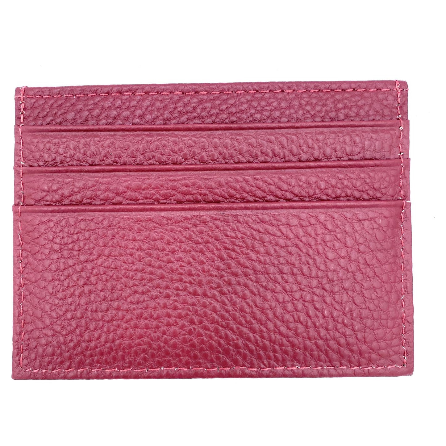 Istu leather card holder ~ Bordeaux