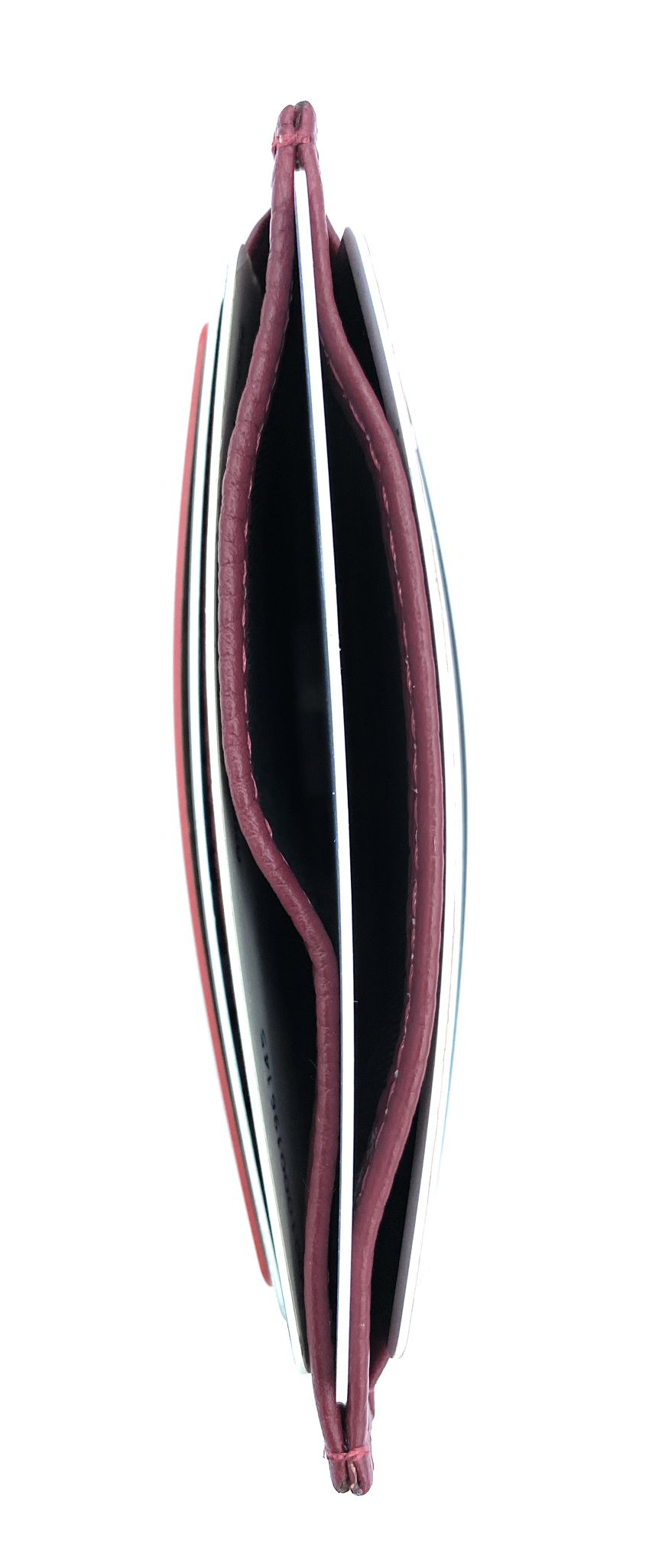 Istu leather card holder ~ Bordeaux
