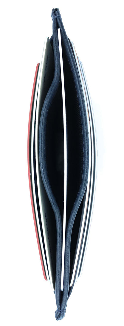 Istu leather card holder ~ Midnight blue