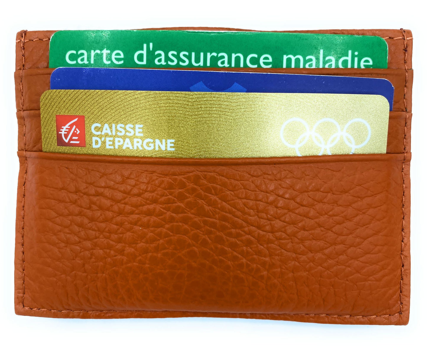 Istu Leather Card Holder ~ Camel