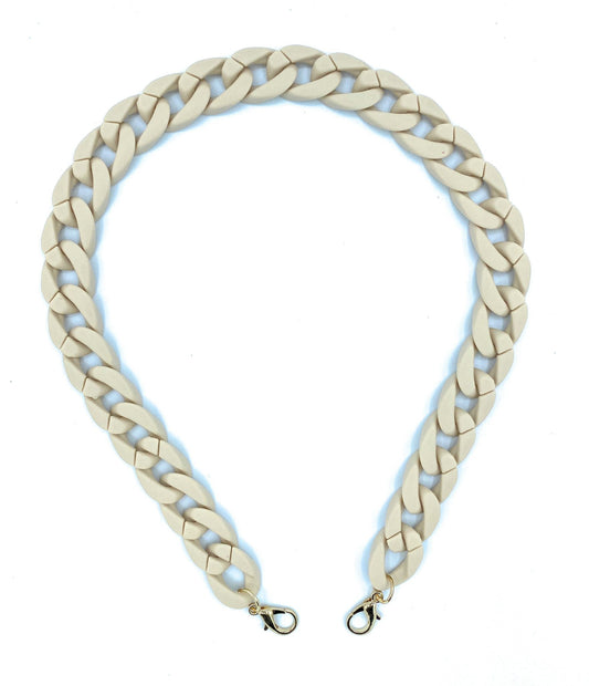 Removable Acrylic Shoulder Strap for Bag ~ Beige