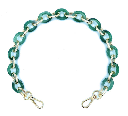 Removable Acrylic Shoulder Strap for Bag ~ Almond Green