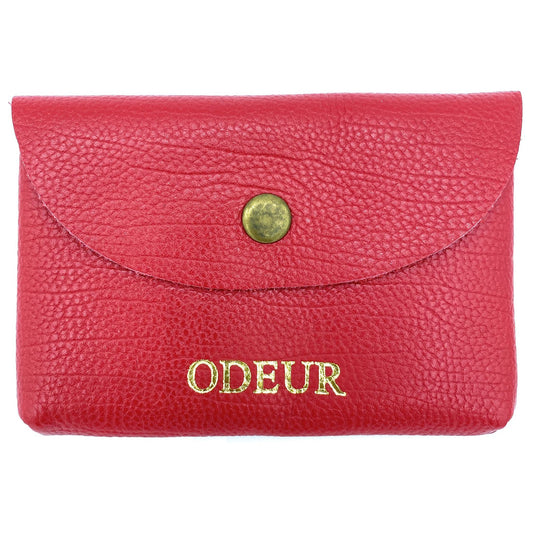 Nita Leather Purse ~ Red