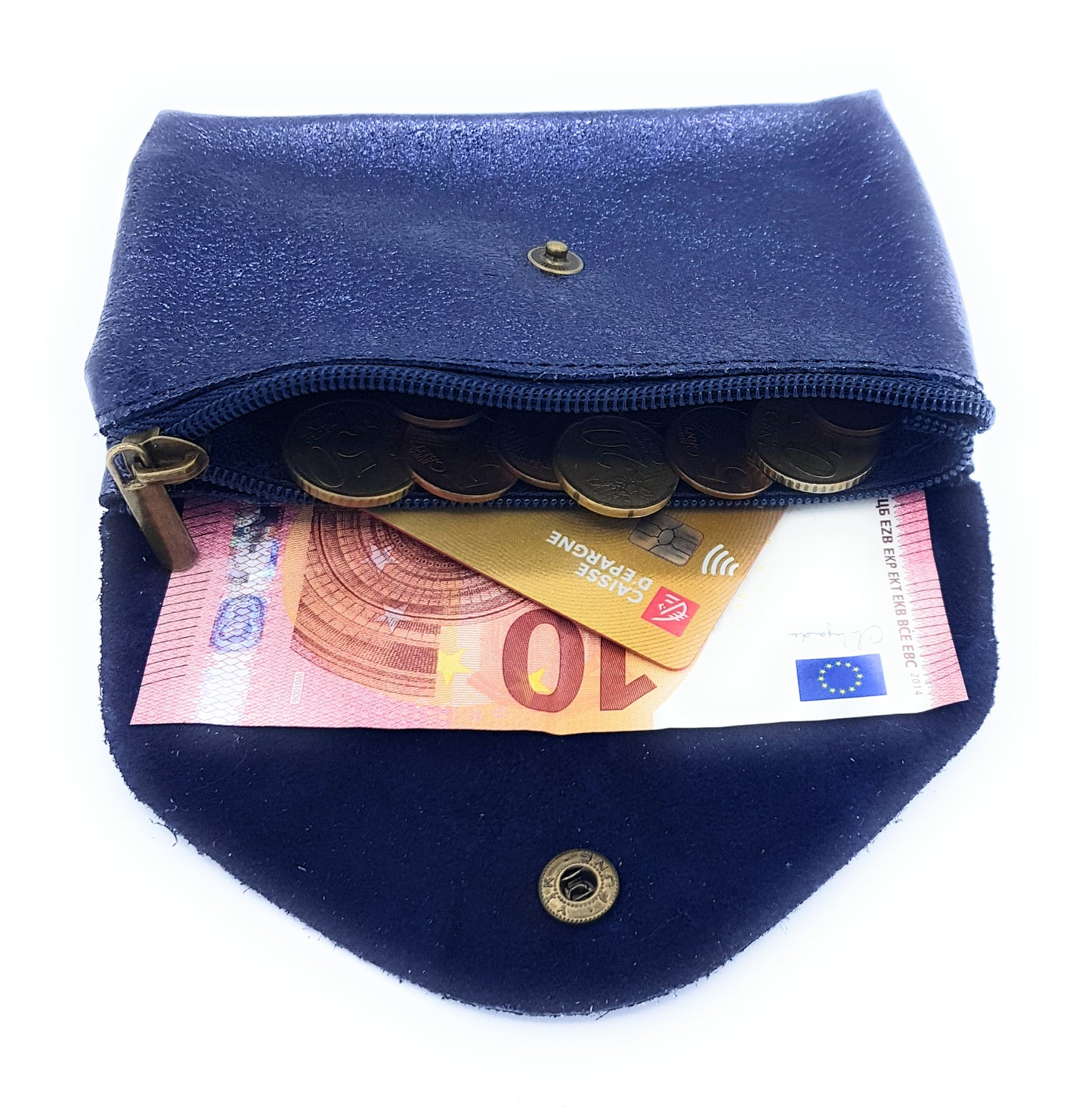 Porte-monnaie Adèle - Marine