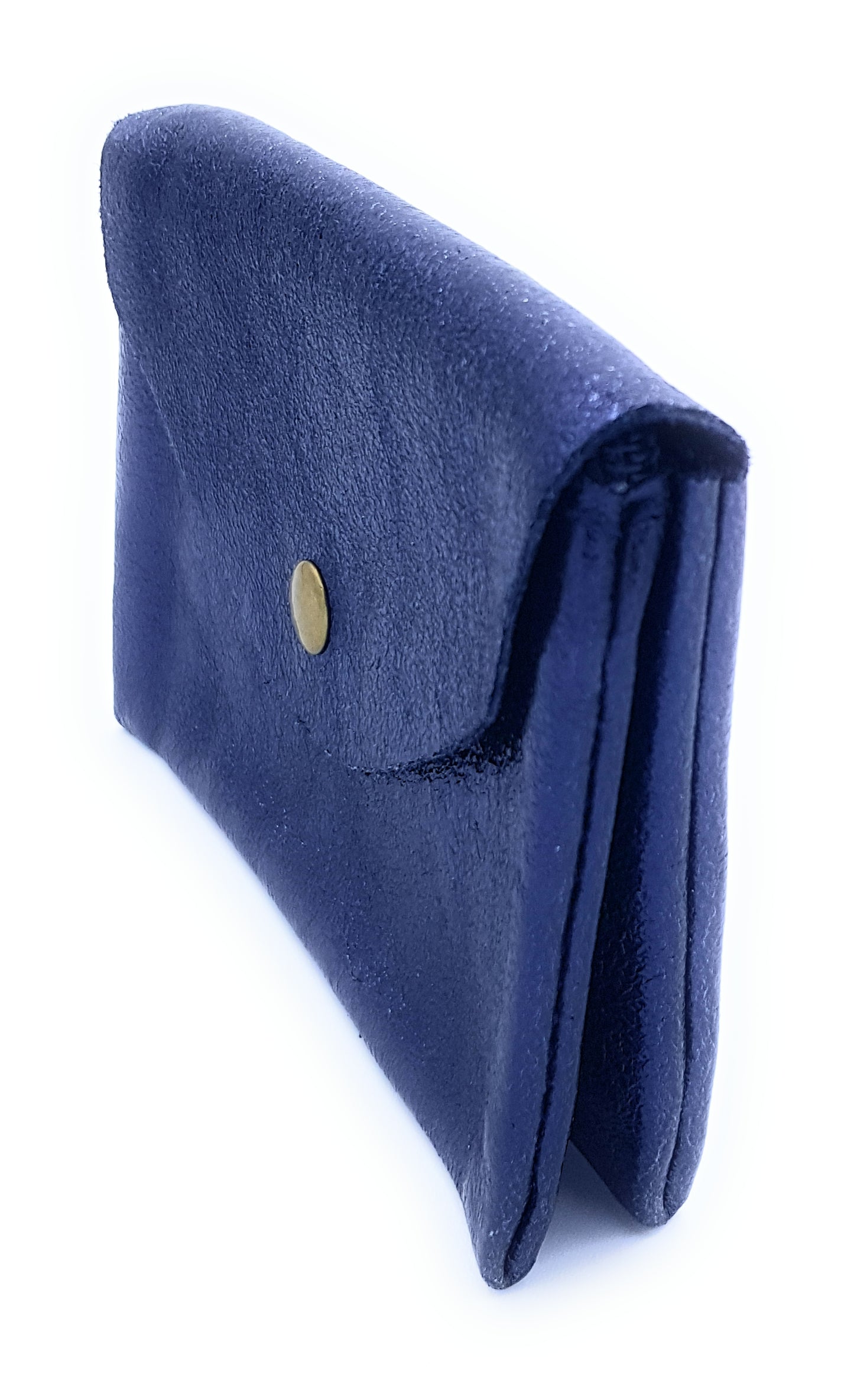 Porte-Monnaie Aquene En Cuir Suédé Irisé Beige - Compact Et Élégant