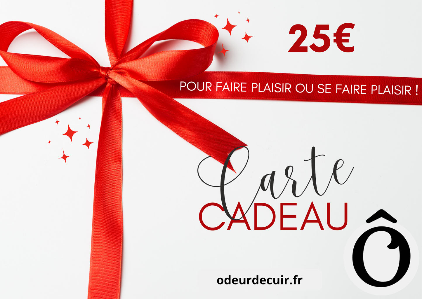 Carte cadeau 25€