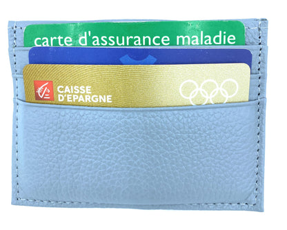 Istu Leather Card Holder ~ Grey