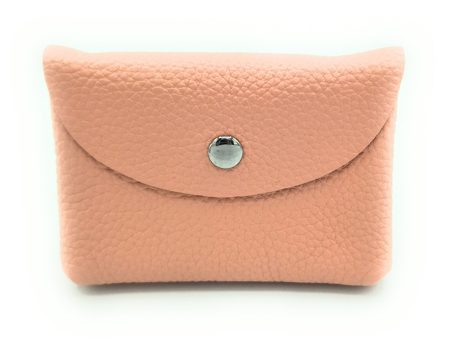 Porte-cartes Kanda en cuir ~  Rose pâle