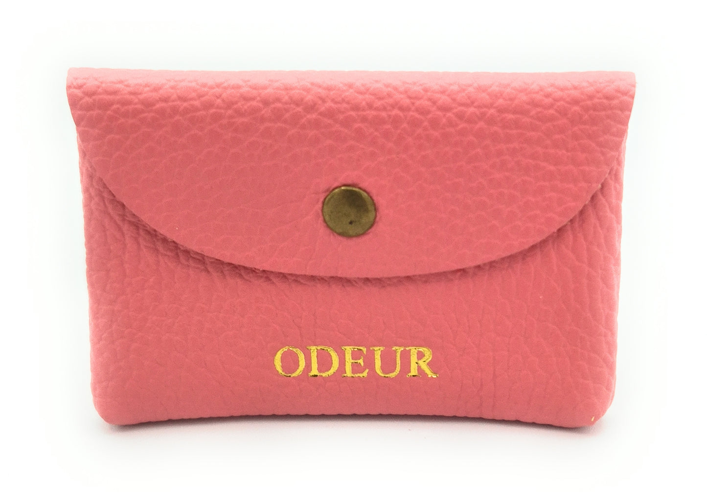 Porte-cartes Nita en cuir ~ Rose