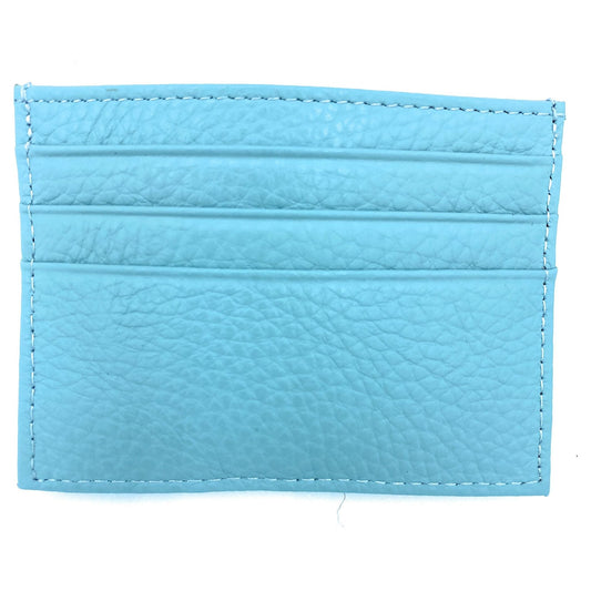 Istu Leather Card Holder ~ Turquoise