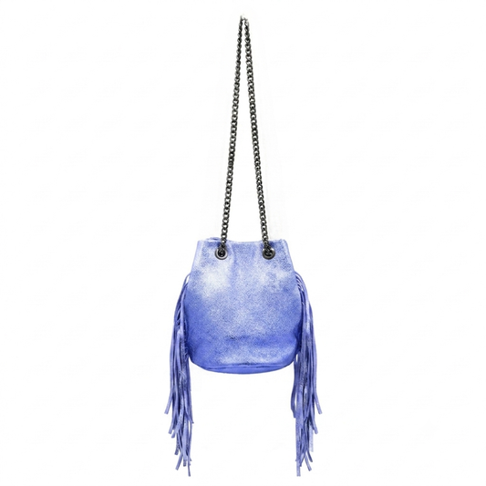 Anoki Iridescent Leather Purse ~ Lavender