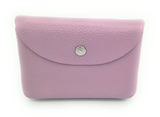 Porte-monnaie Anaba en cuir ~ Lavande