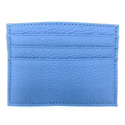 Istu Leather Card Holder ~ Sky Blue
