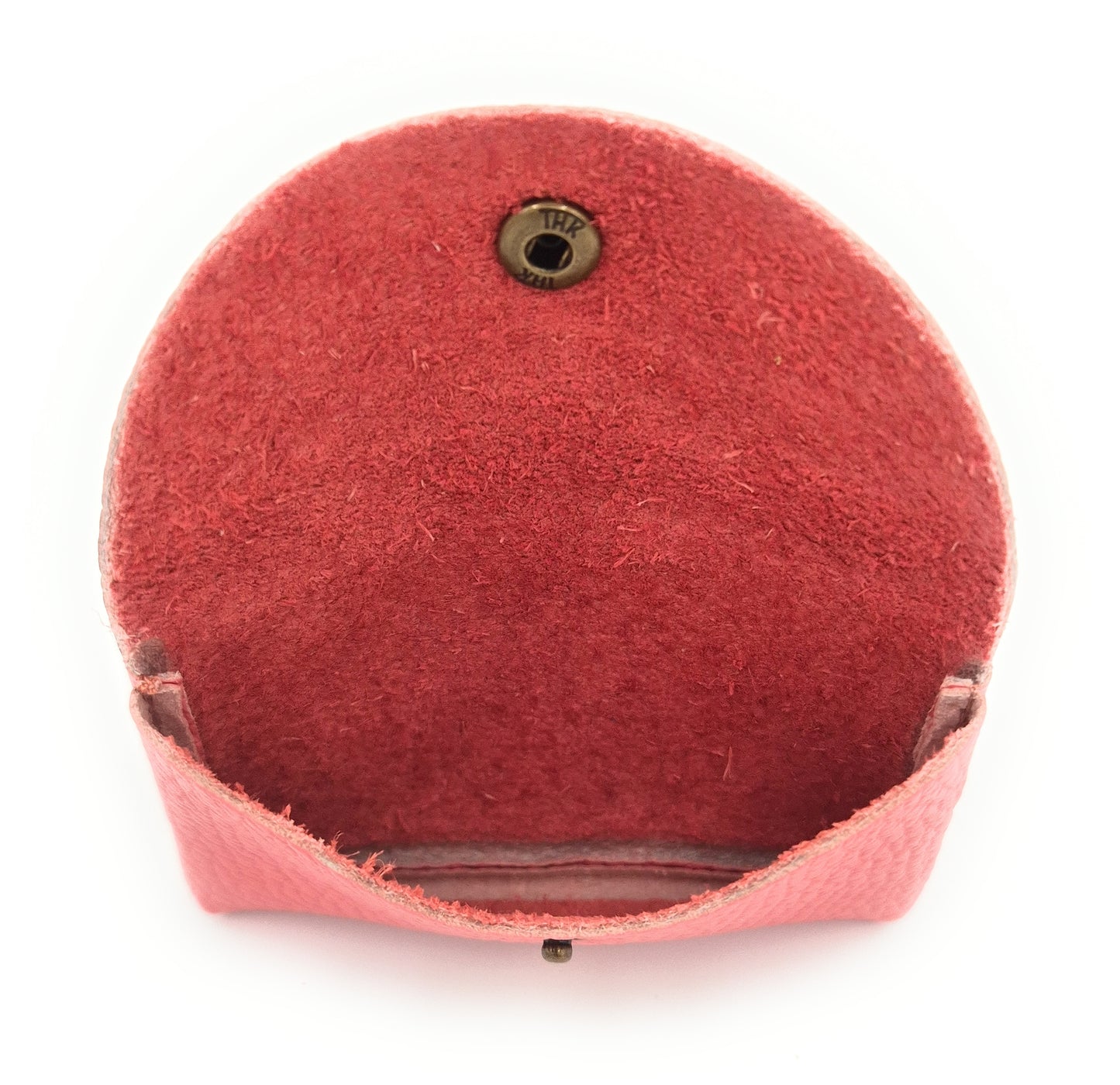 Porte-cartes Nita en cuir ~ Rose