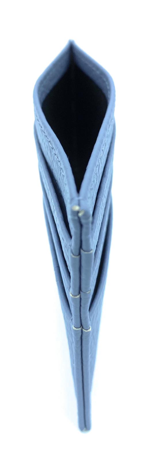 Istu Leather Card Holder ~ Sky Blue