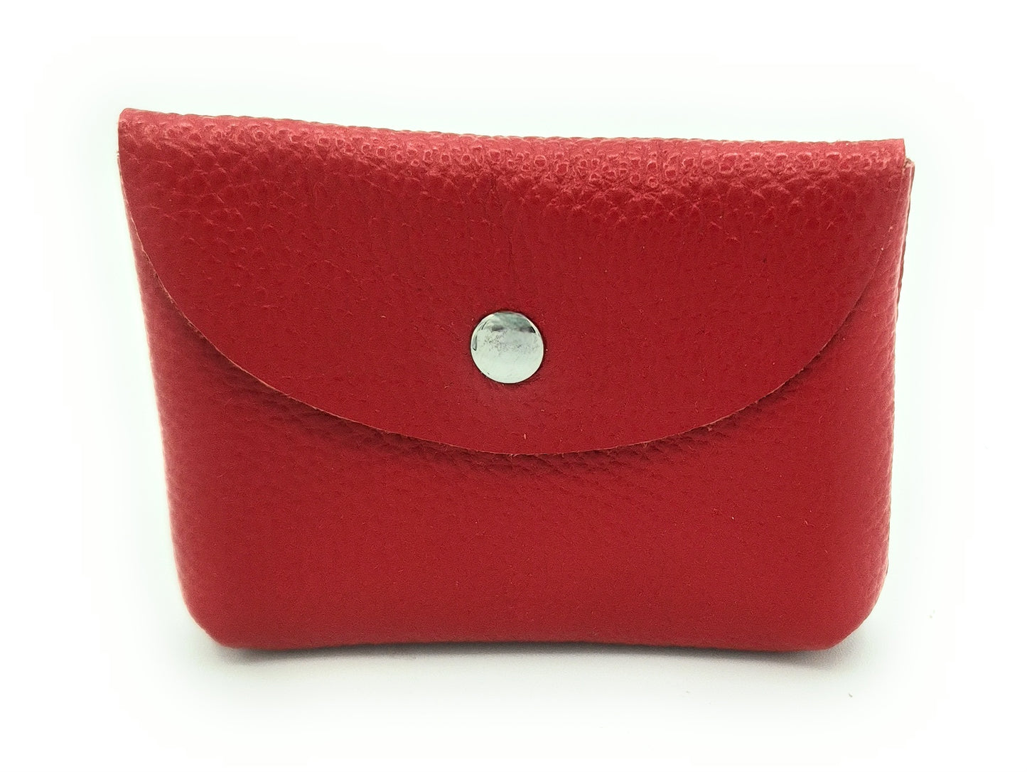 Porte-cartes Kanda en cuir ~  Rouge