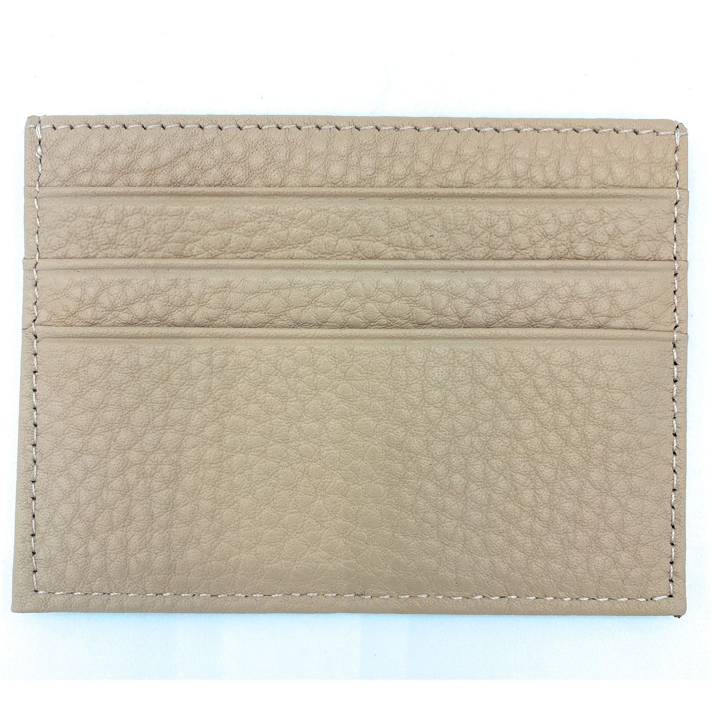 Istu leather card holder ~ Beige