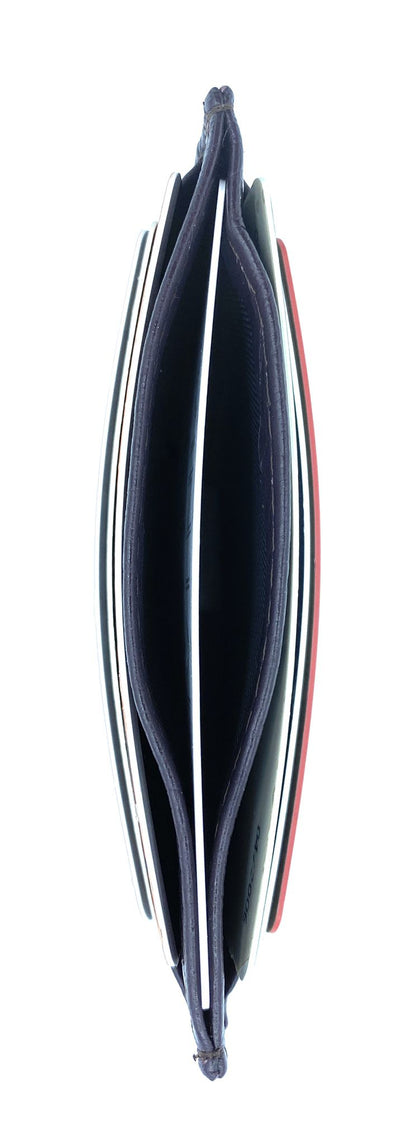 Istu leather card holder ~ Aubergine