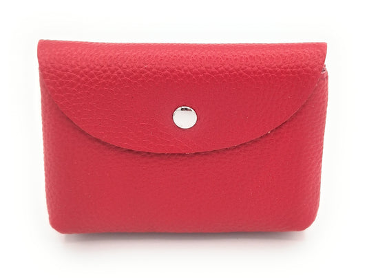 Porte-monnaie Anaba en cuir ~ Rouge