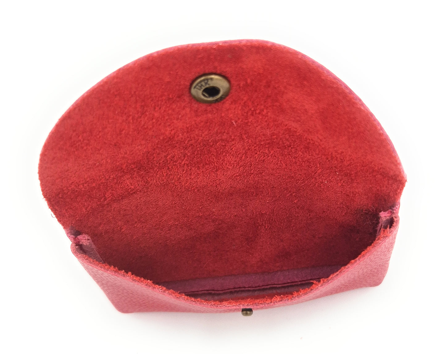 Porte-cartes Nita en cuir ~ Rouge